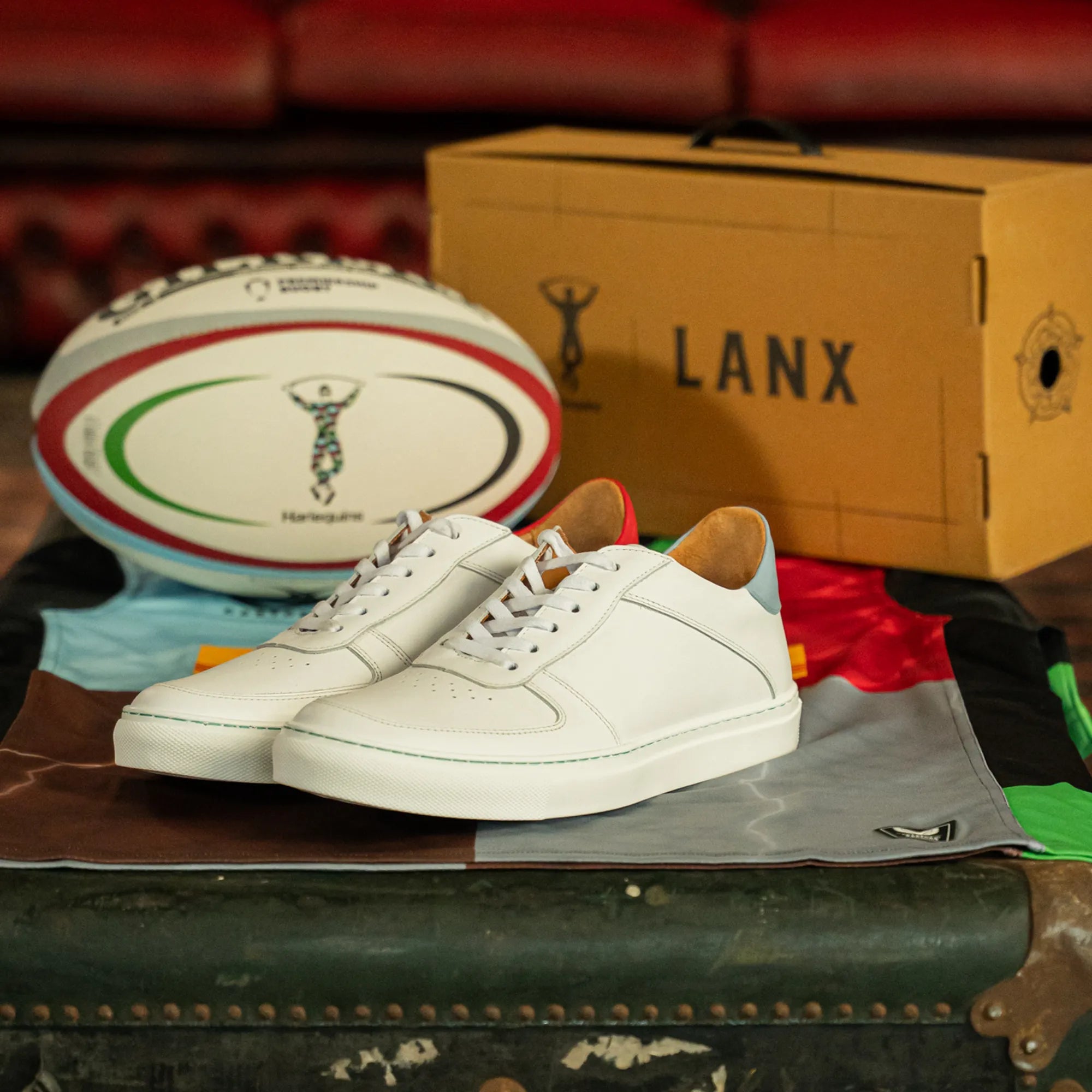 DIDSBURY // HARLEQUINS WHITE-Men's Casual